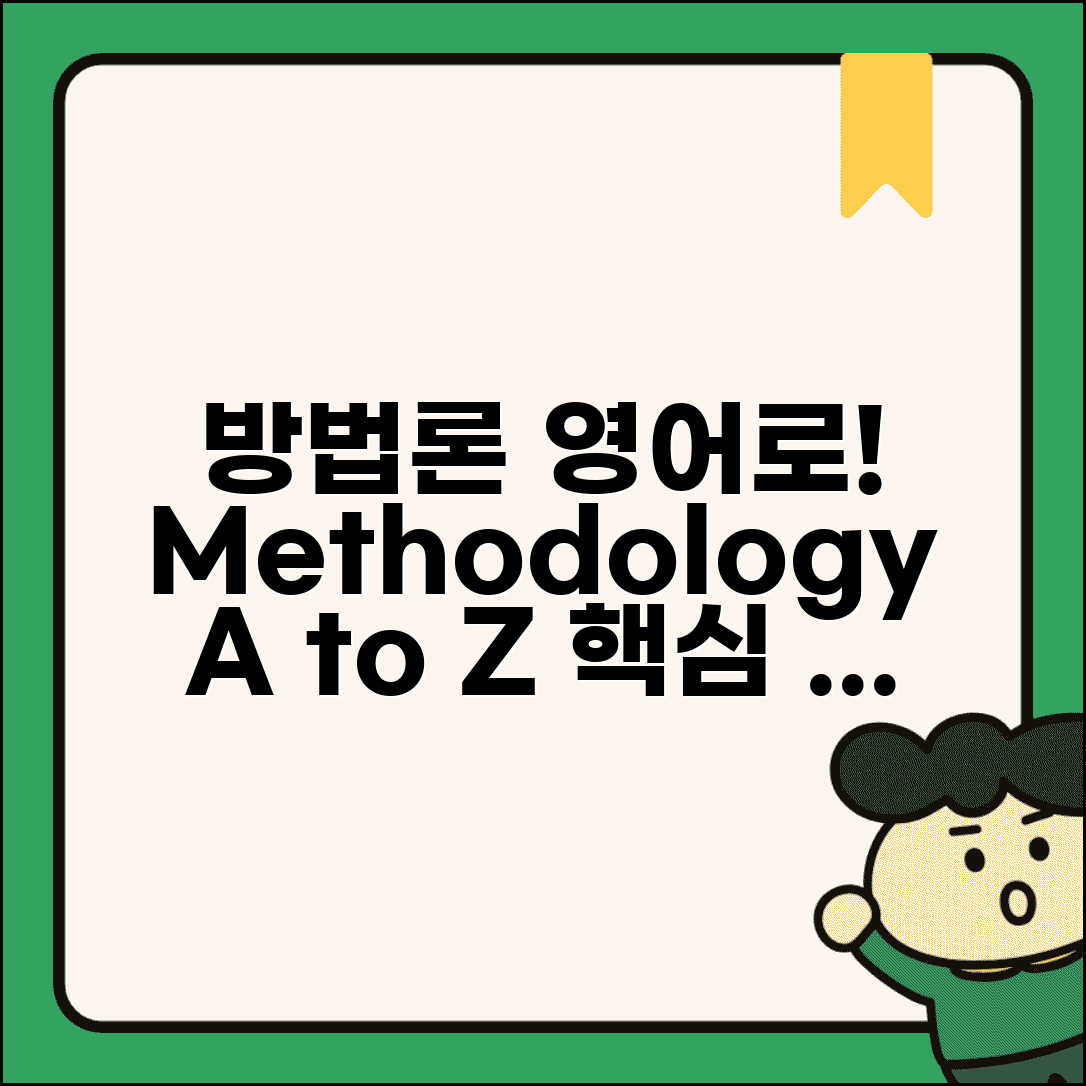 방법론 영어로 표현 | methodology 방법론 영어 용어