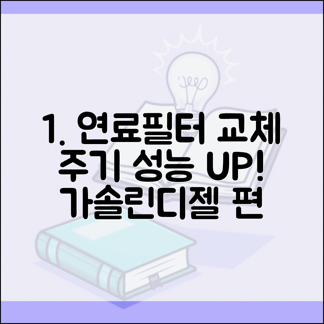 연료필터 교환주기 연료 시스템 | 가솔린 디젤 연료필터 교체 주기와 성능 유지
