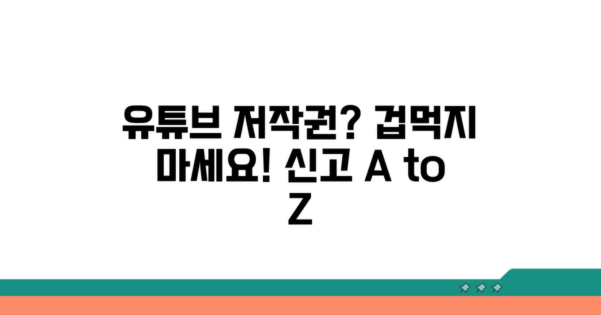 유튜브 저작권 신고, 무엇부터?