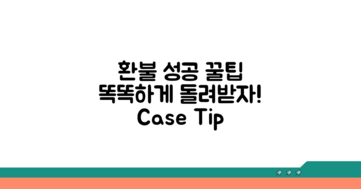 현명한 환불 요구, 성공 사례와 팁