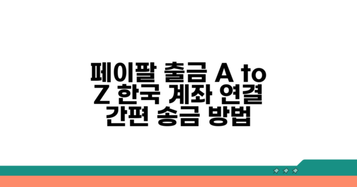 페이팔 출금 한국 계좌, 어떻게?