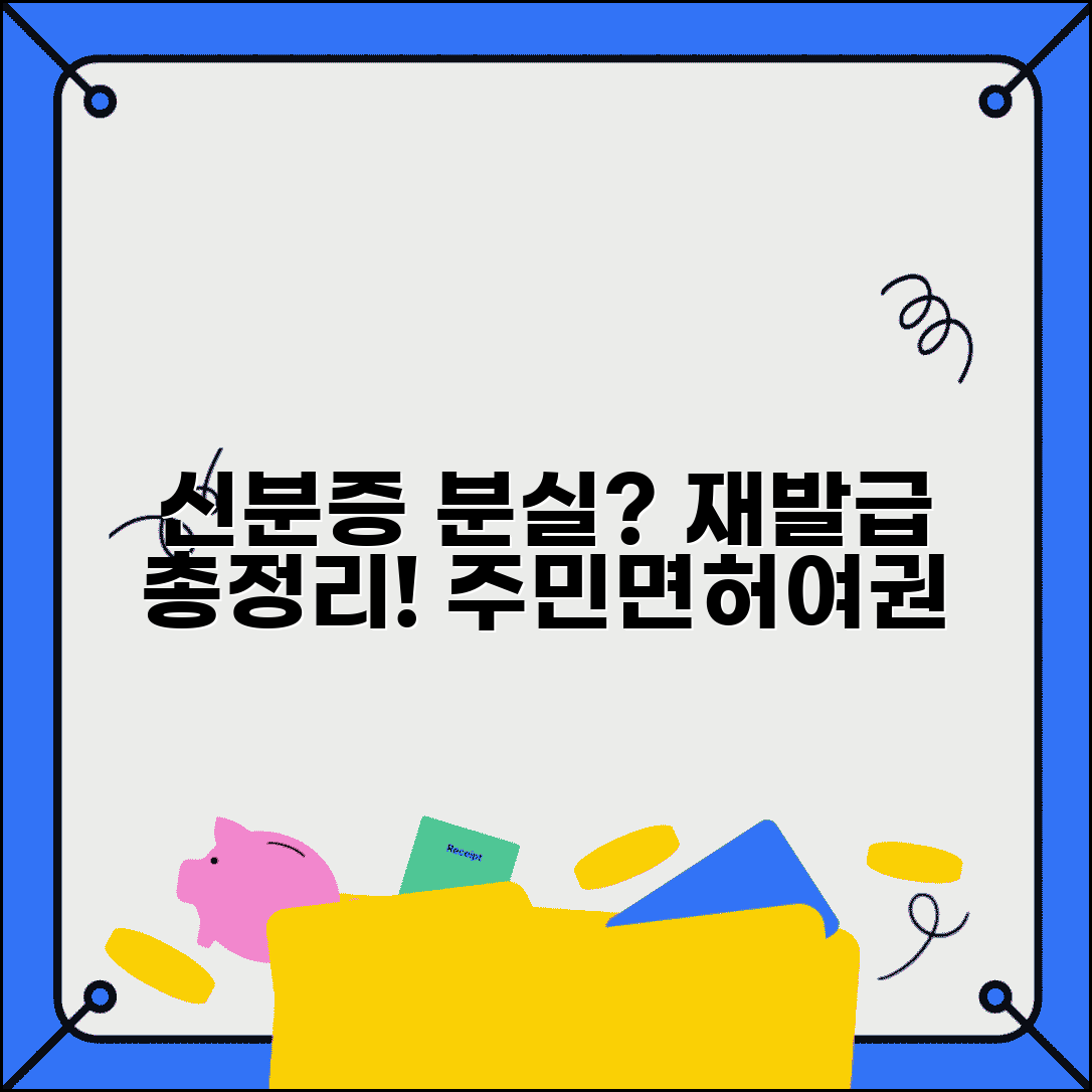 신분증 분실 시 재발급 방법 주민등록증 운전면허증 여권