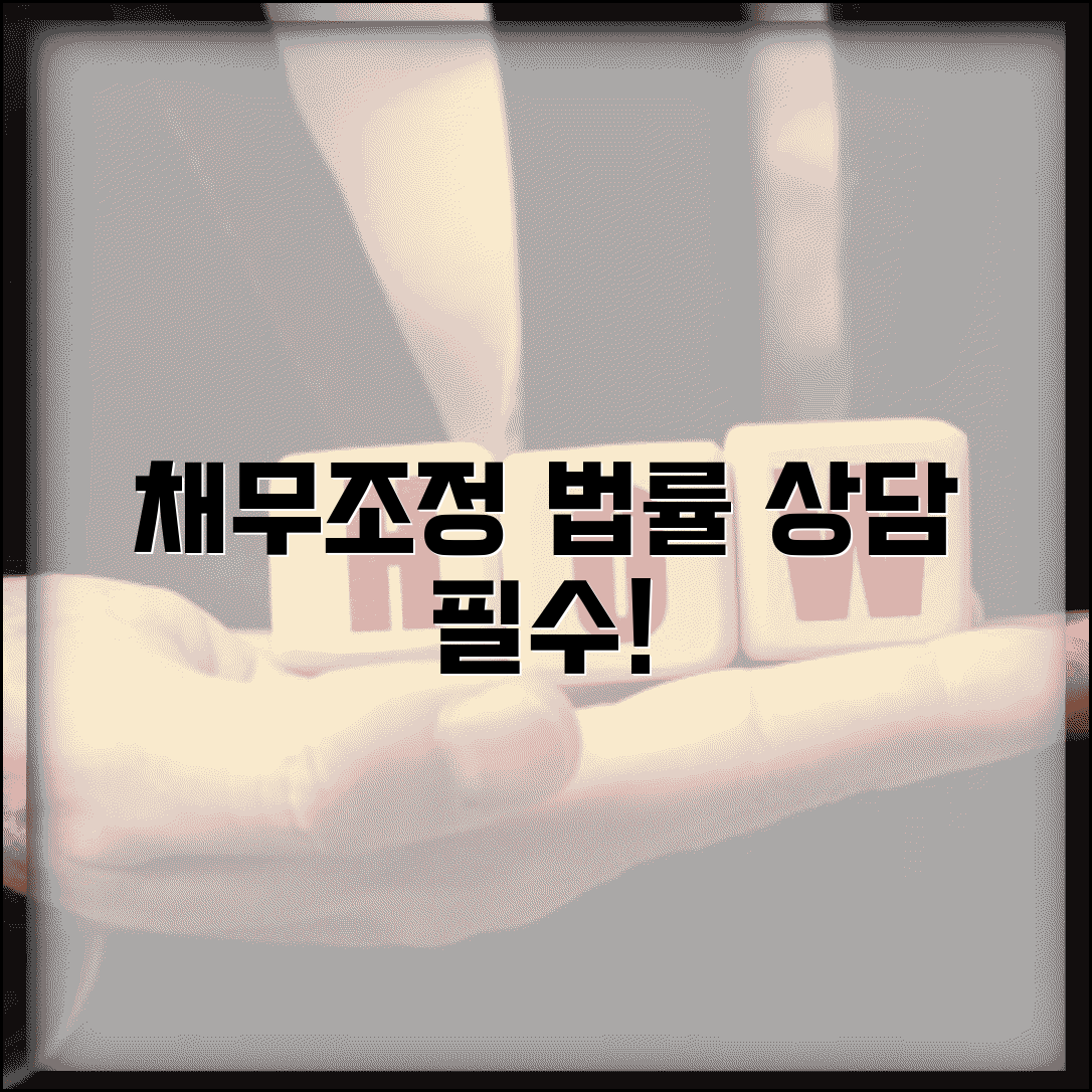 채무조정 법무법인 전문 법률 상담 필요성