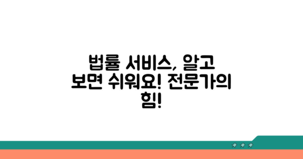 전문 법무 서비스, 정확히 무엇을 할까?