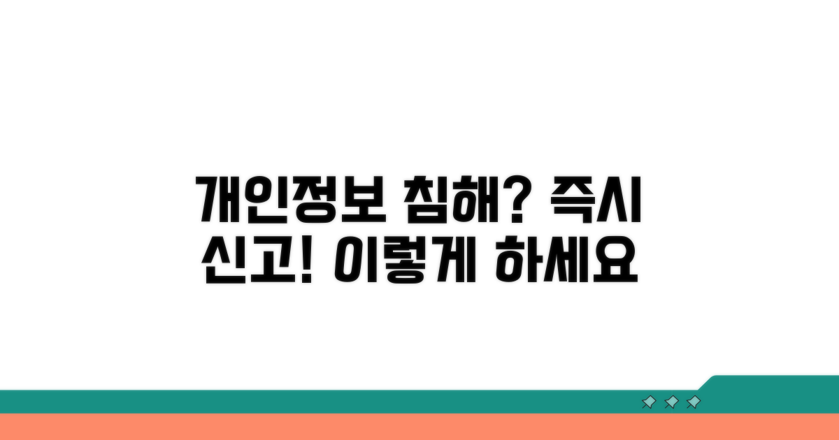 개인정보 침해, 이렇게 신고하세요