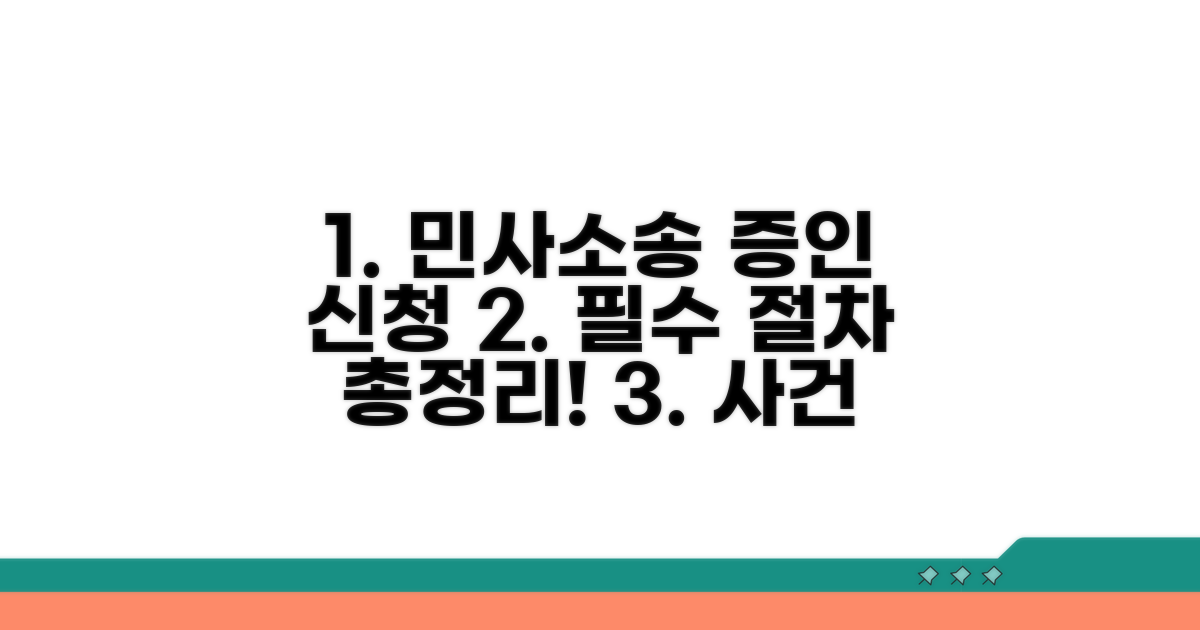 민사재판 증인 신청 방법
