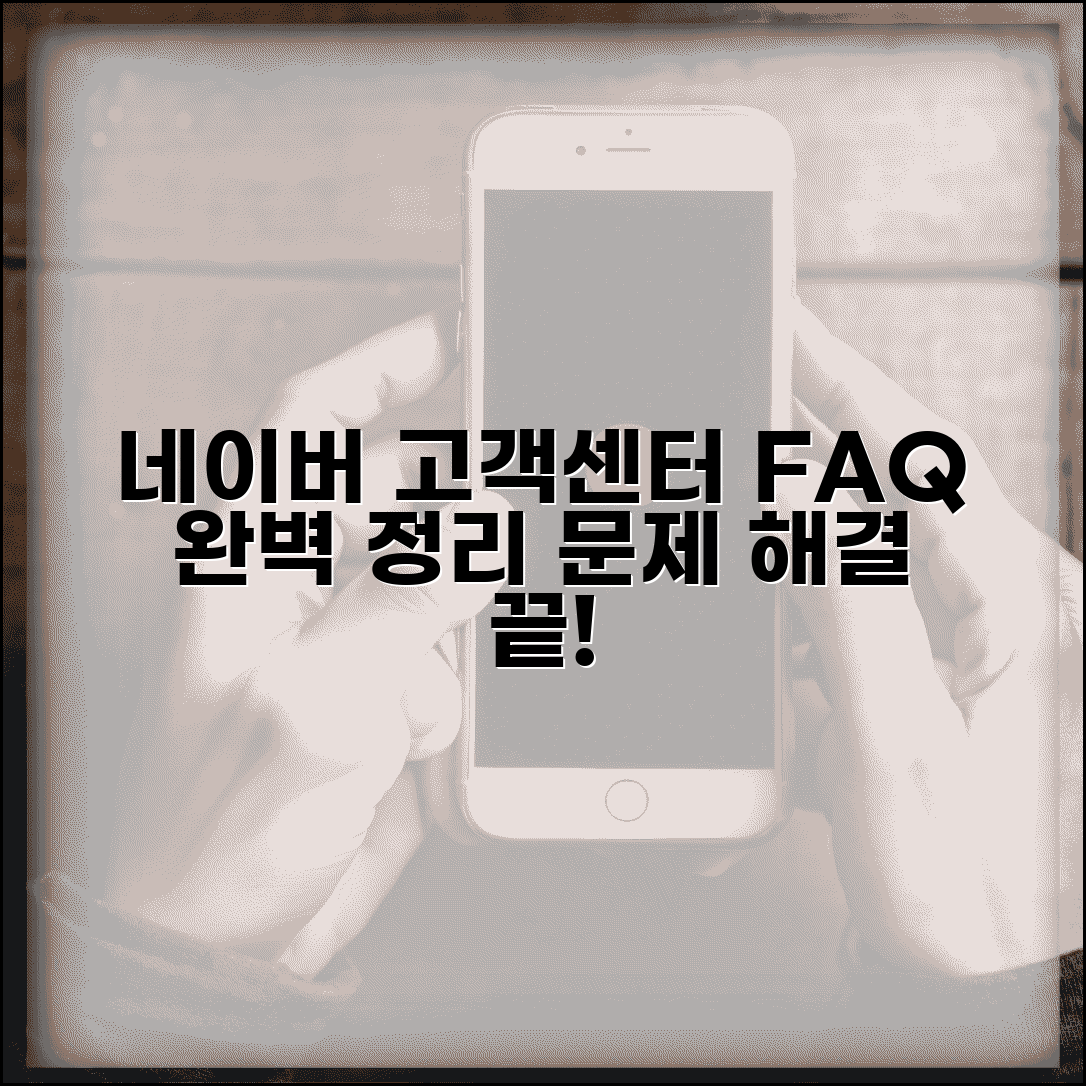네이버 고객센터 자주 묻는 질문 | 계정/결제/서비스 FAQ 총정리 및 해결 방법