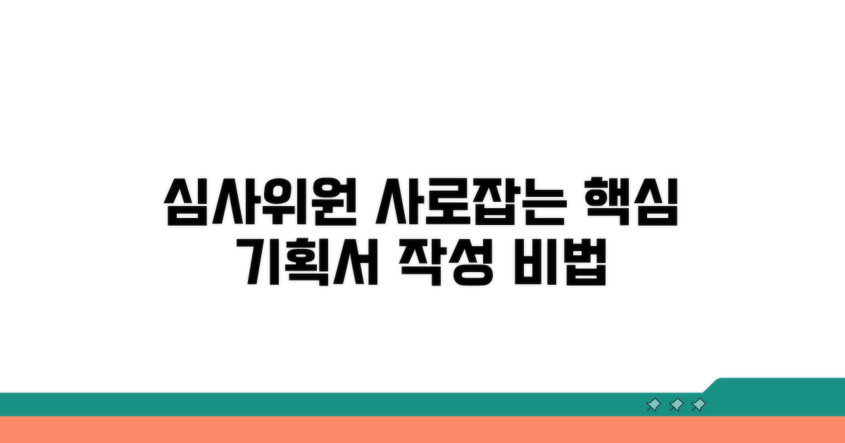심사위원 사로잡는 계획서 작성법