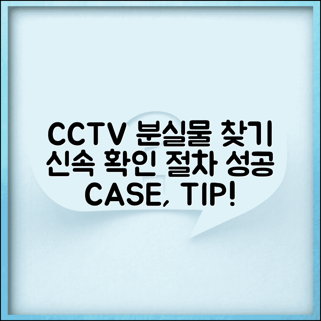 분실물 CCTV 확인 요청 방법 | CCTV 확인 절차, 주의사항, 성공 사례 총정리
