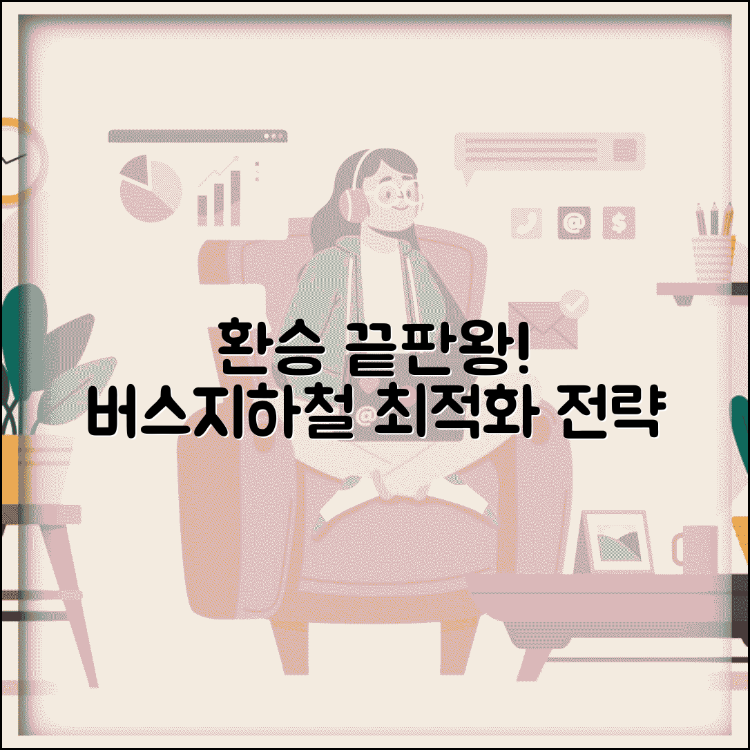 정기권 환승 최적화 전략 | 버스+지하철 복합 이용 가이드