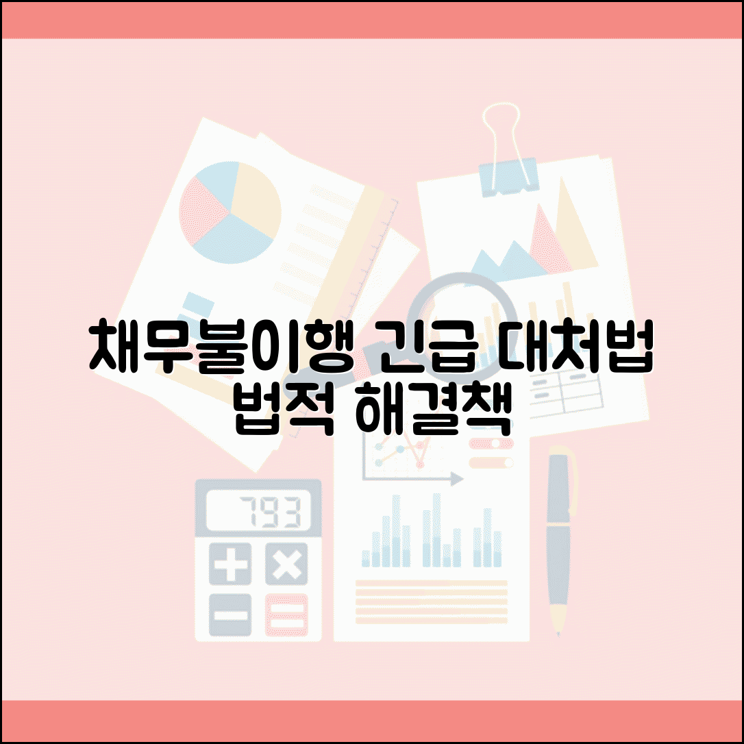 채무불이행 대처법 | 채무불이행 시 법적 조치와 해결방안
