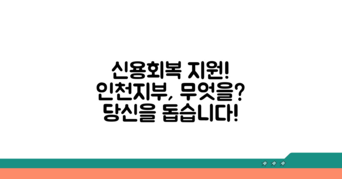 신용회복위원회 인천지부, 무엇을 돕나