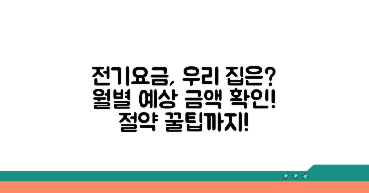 월 전기요금, 우리 집은 얼마 나올까?