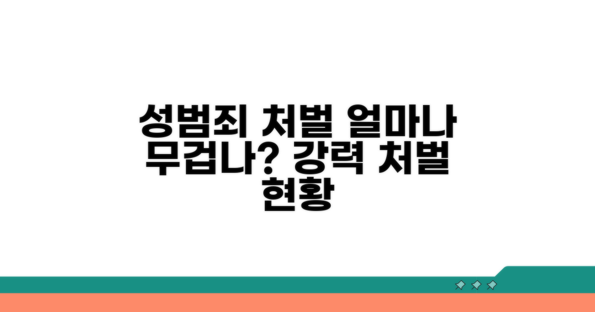 성범죄 처벌, 얼마나 무거울까?