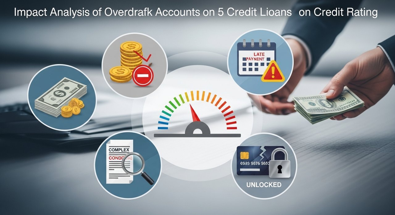 마이너스 통장 신용점수 영향 분석: 한도대출이 신용등급에 미치는 영향 5가지