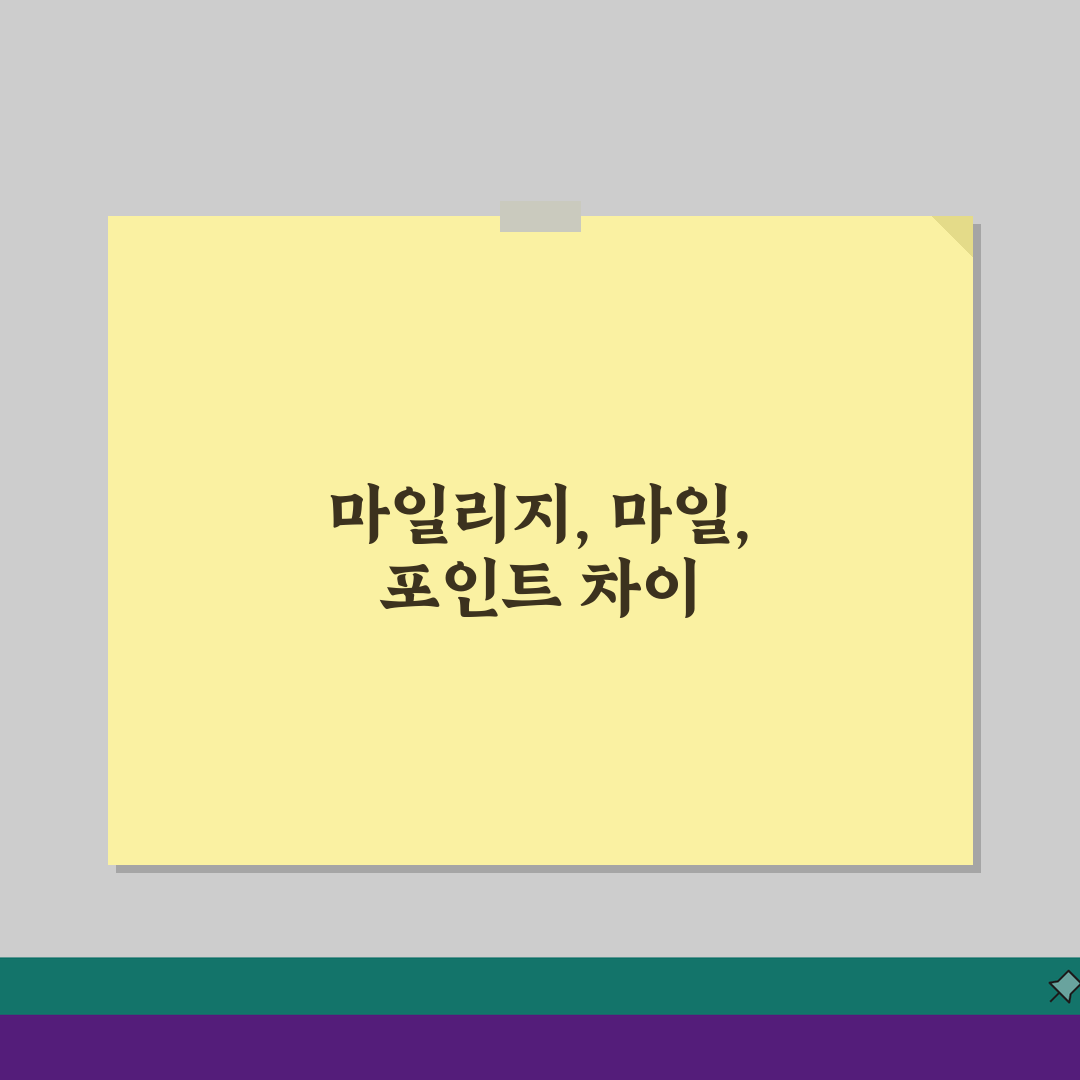 마일리지 영어로 표현 방법 | mileage vs miles vs points 차이점 완전